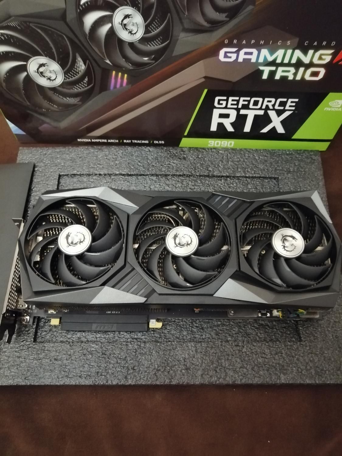 کارت گرافیک MSI GeForce RTX 3090 Gaming X Trio 24G|قطعات و لوازم جانبی رایانه|تهران, شهر زیبا|دیوار