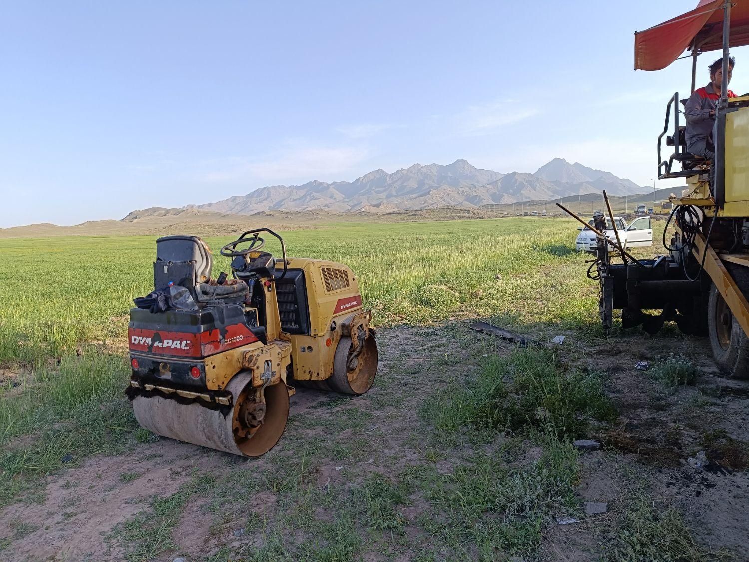 خدمات اجاره غلطک قلتک غلتک ویبره بابکت فینیشر|خدمات پیشه و مهارت|قم, نخودی|دیوار