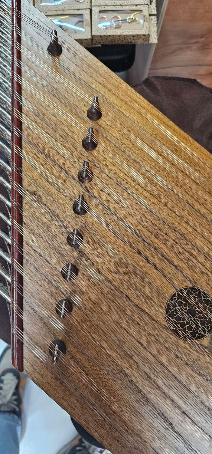 سنتور چوب آزاد حمید موسوی|سازهای سنتی|محمدیه-قزوین, |دیوار