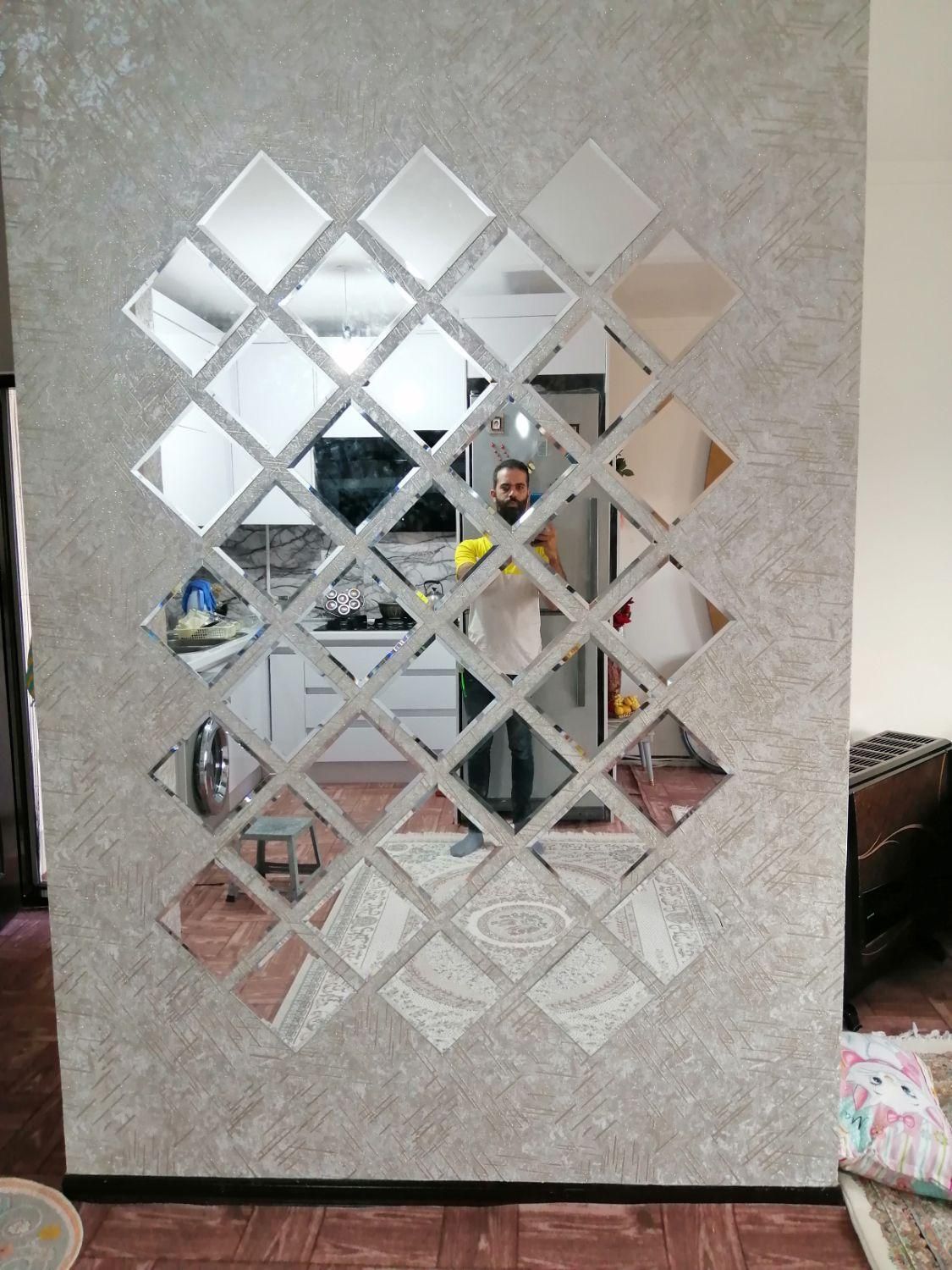 آیینه دکوراتیو ( آیینه مدلی )|آینه|علی‌آباد کتول, |دیوار