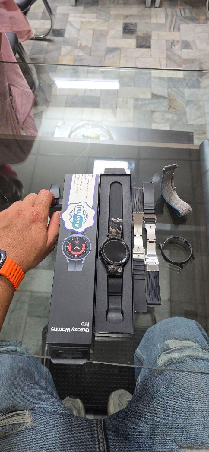 ساعت galaxy watch5 pro گلکسی واچ ۵ پرو|لوازم جانبی موبایل و تبلت|تهران, نارمک جنوبی|دیوار