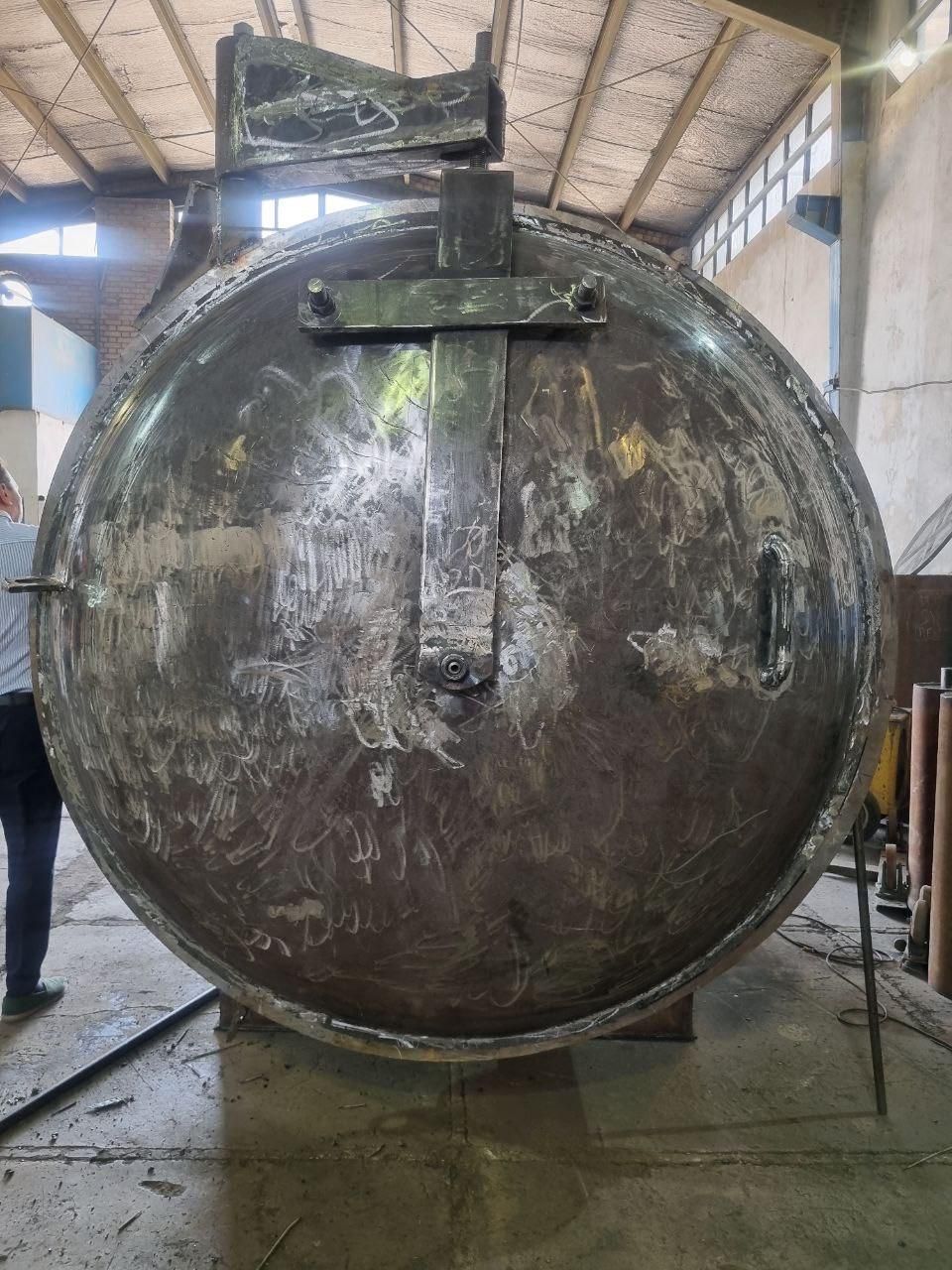 دیگ اتوکلاو صنعتی بخار روغن داغ پخت راکتور ضایعات|ماشین‌آلات صنعتی|تهران, دردشت|دیوار