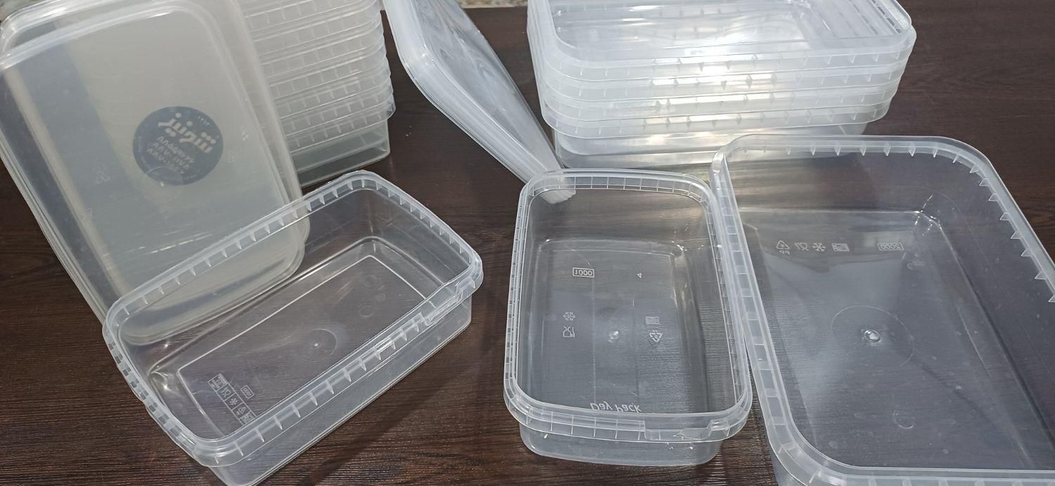 ظرف پلاستیکی دردوسایز|ظروف نگهدارنده، پلاستیکی، یکبارمصرف|بومهن, |دیوار