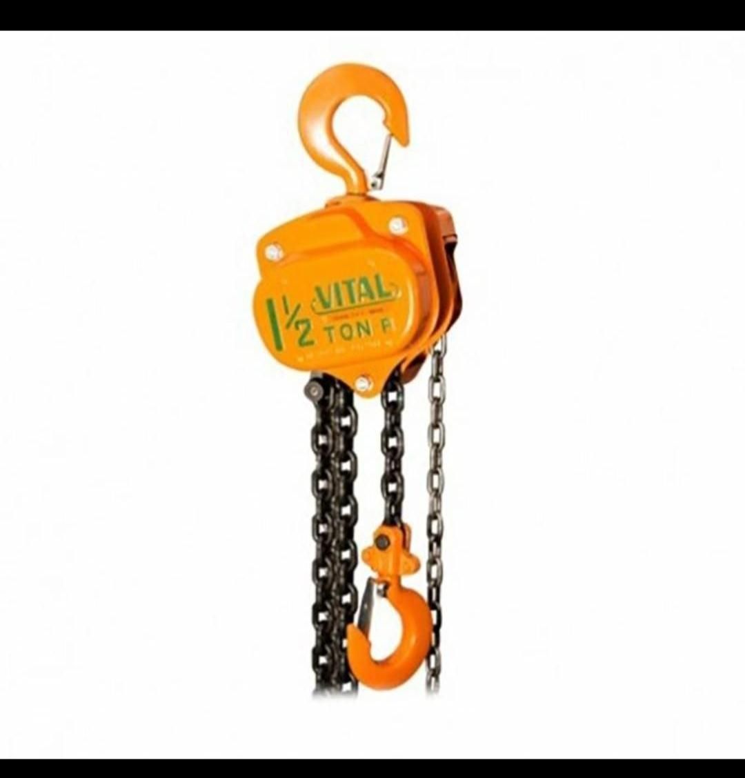 تیلور پولیفت جرثقیل دستی سقفی زنجیری ویتال اصلی|ابزارآلات|اسلامآباد غرب, |دیوار