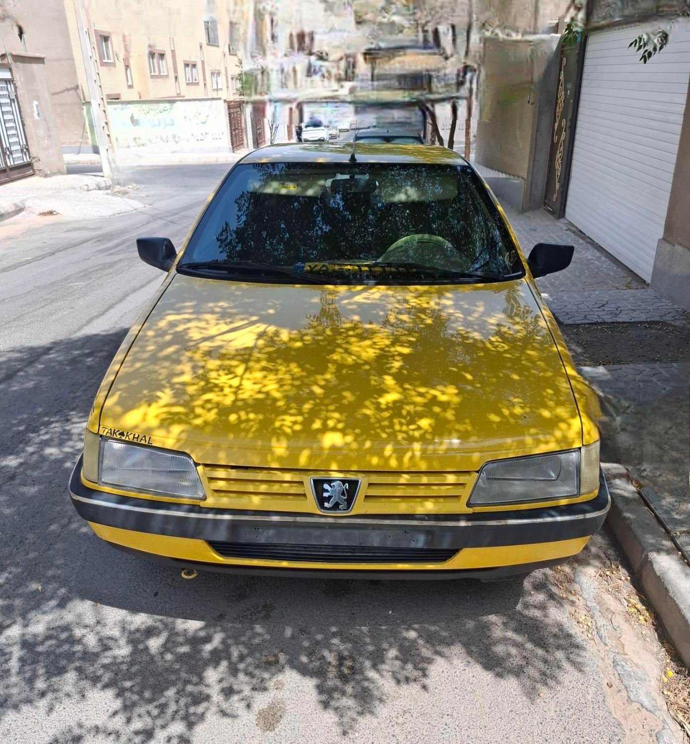 تاکسی توشهری پژو۴۰۵ دوگانه کارخانه|خودرو سواری و وانت|تایباد, |دیوار