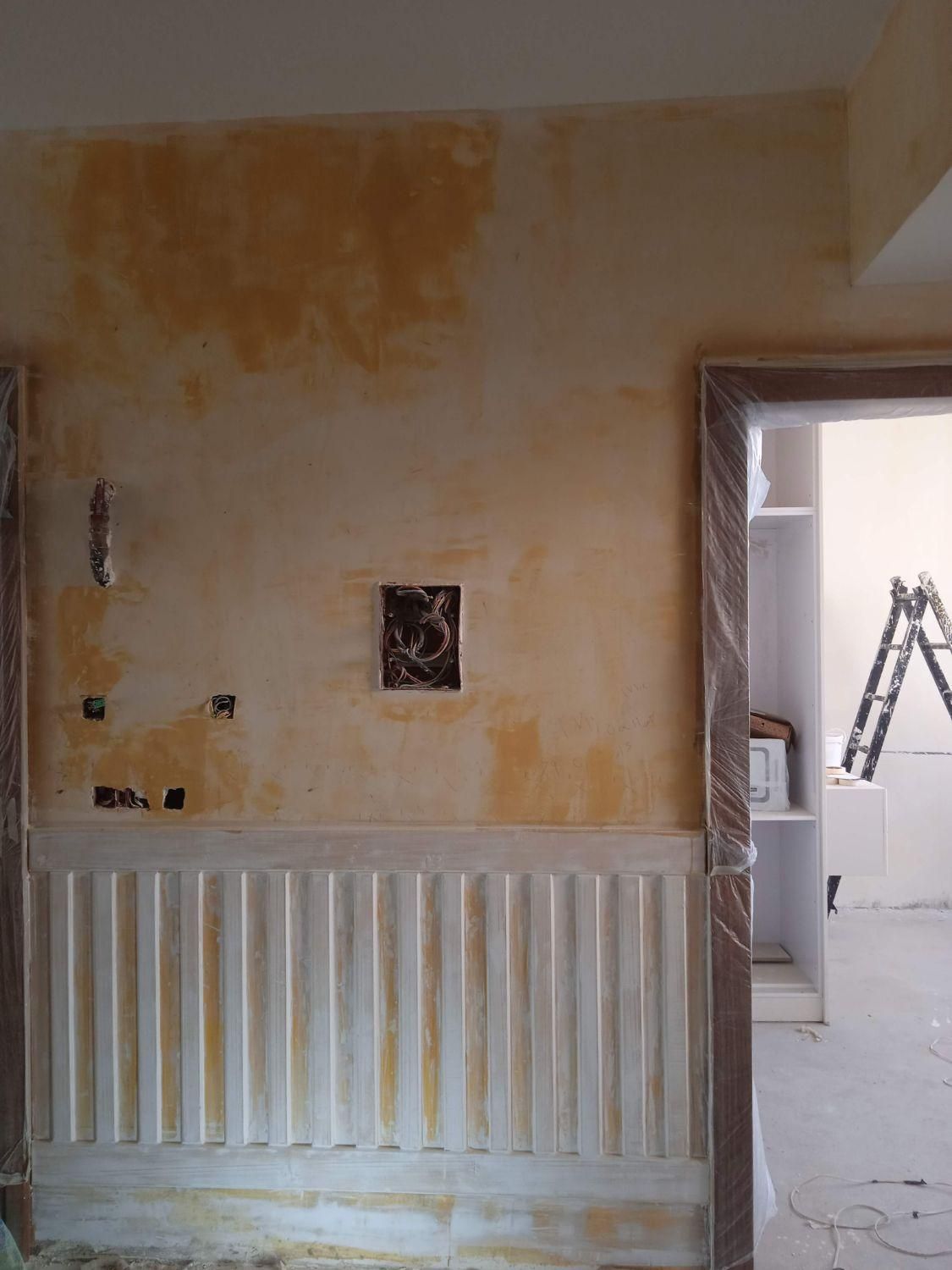 نقاشی ساختمان قیمت منصفانه و کار تمیز|خدمات پیشه و مهارت|مشهد, کوثر|دیوار