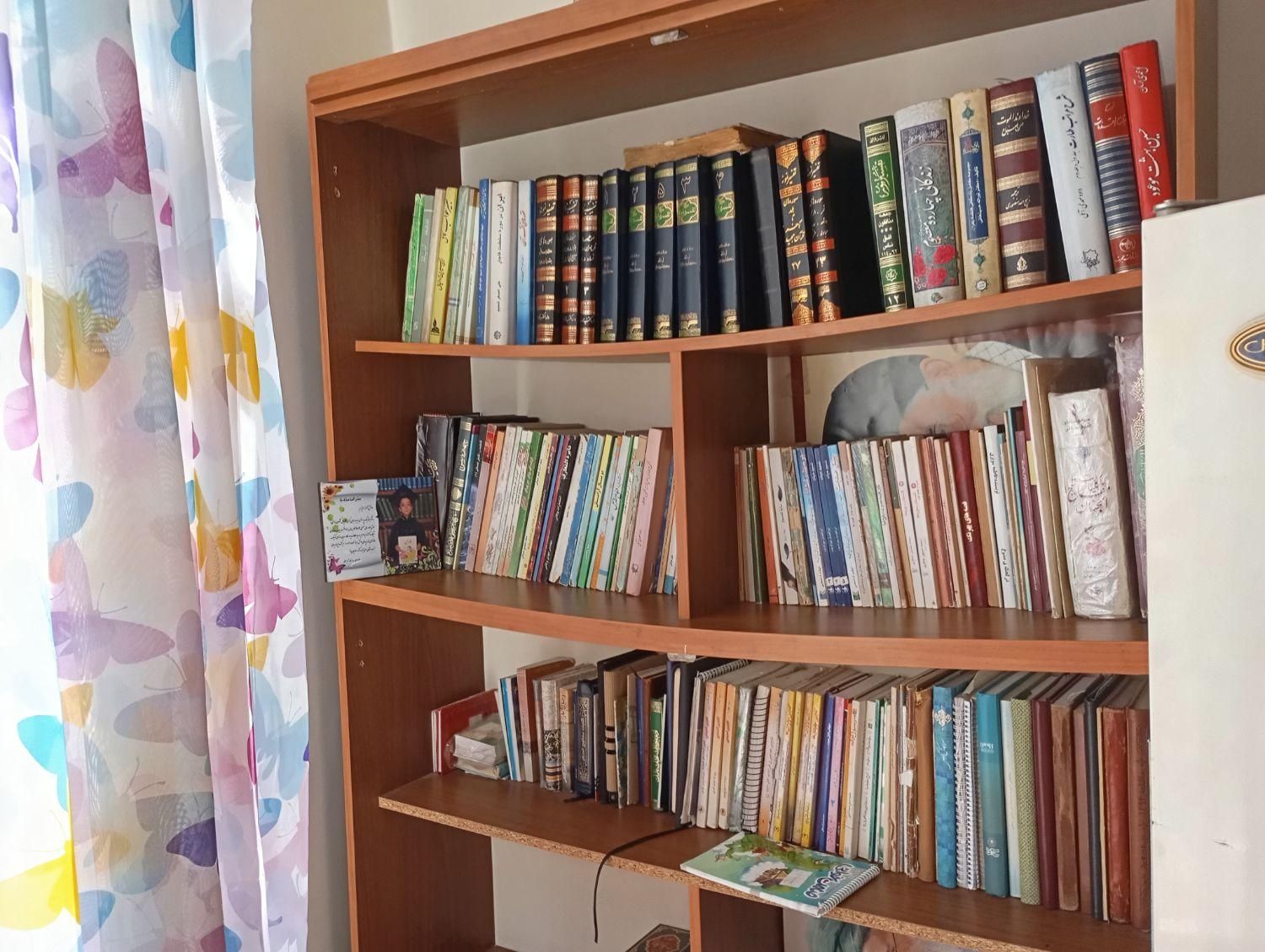 کتابخانه|کتابخانه، شلف، قفسه‌های دیواری|تهران, مرزداران|دیوار
