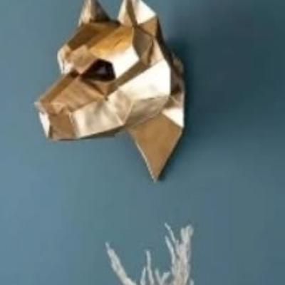 دیوارکوب سگ بولداگ|مجسمه، تندیس، ماکت|تهران, تهرانسر شرقی|دیوار