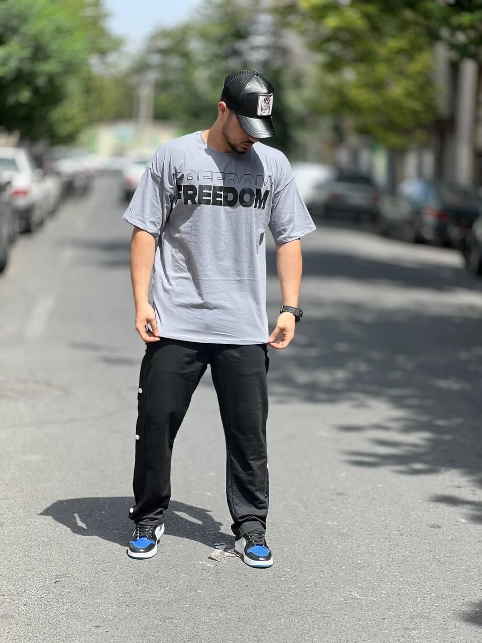 تی شرت با کیفیت نو رنگ مشکی و خاکستری ( تیشرت )|لباس|فولادشهر, B1|دیوار