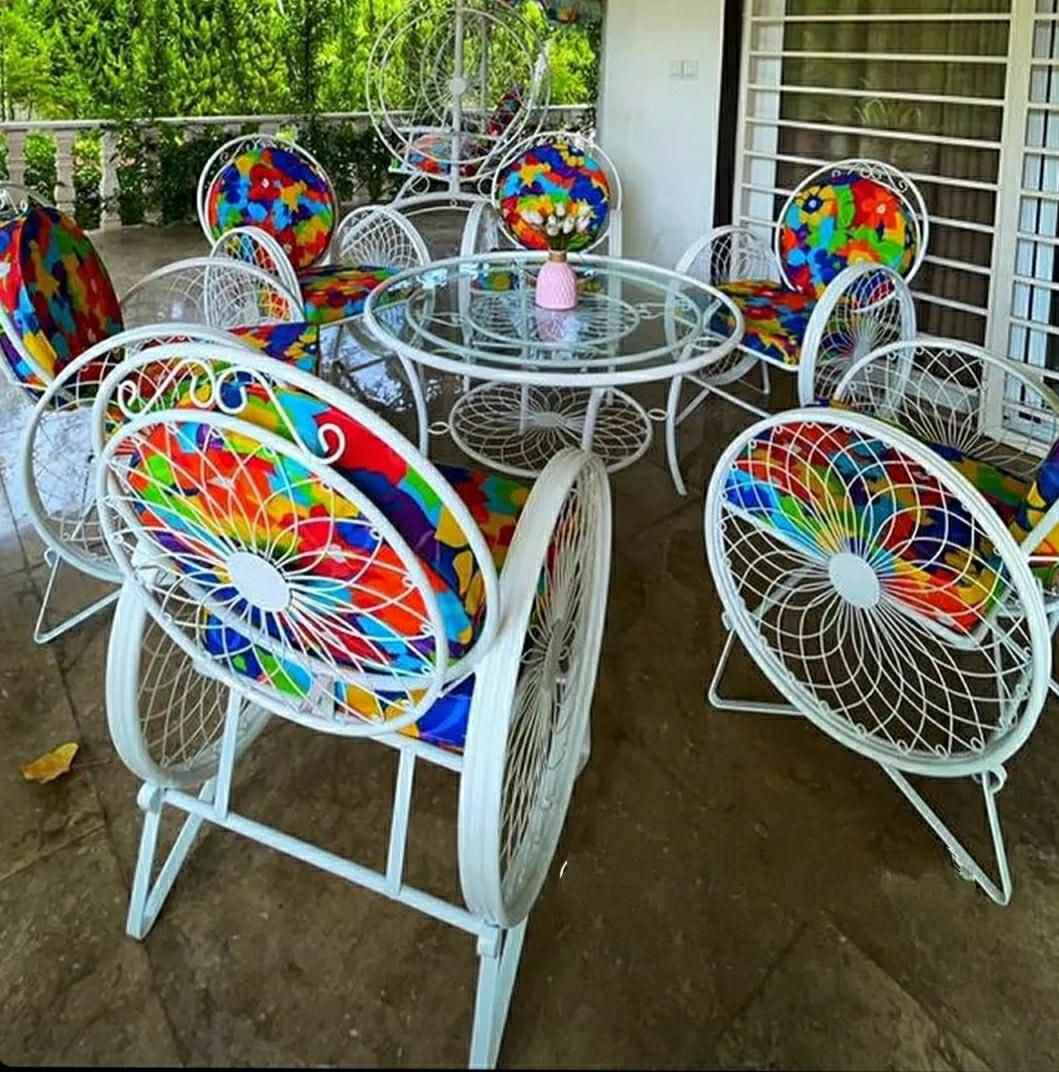 مبلمان ویلایی ، تاب ، باربیکیو ، چتر سایبان|مبلمان خانگی و میز عسلی|چمستان, |دیوار