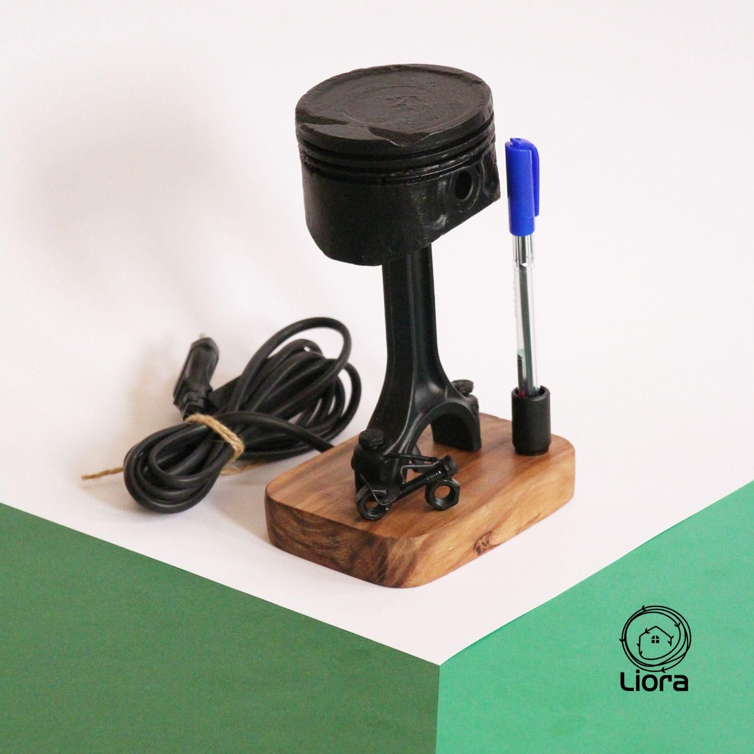 آباژور رومیزی مینیمال طرح پیستون لیورا مدل مکانو|چراغ خواب و آباژور|تهران, آرژانتین|دیوار