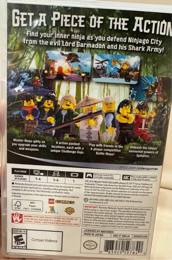 بازی نینتندو Lego Ninjago|اسباب‌‌بازی|تهران, فردوسی|دیوار