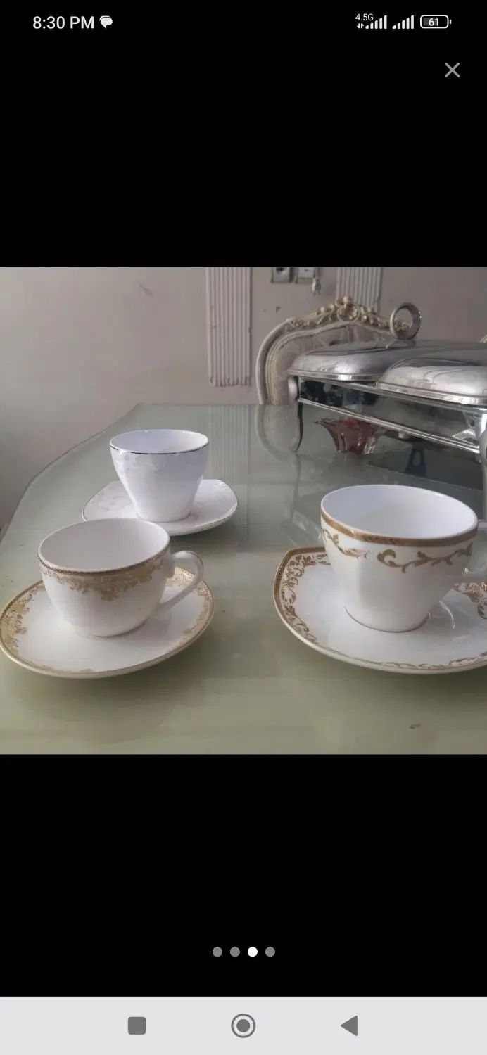 فنجان چایی خوری قهوه خوری‌ .شیر خوری انتیک و خارجی|ظروف سرو و پذیرایی|اصفهان, طامه|دیوار