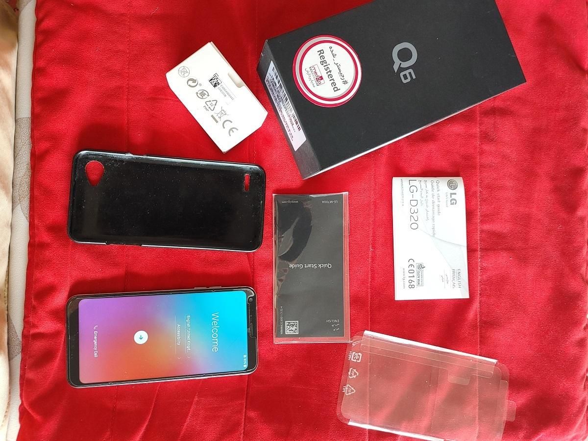 گوشی LG Q6 ( دو سیم کارت )اصل کره|موبایل|تهران, سعادت‌آباد|دیوار