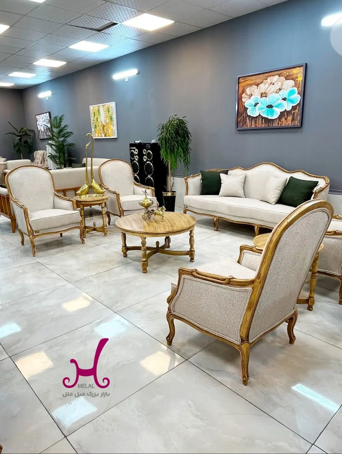بازار بزرگ مبل ملل کلاسیک سبز یشمی با چک،حکمت کارت|مبلمان خانگی و میز عسلی|بندرعباس, |دیوار