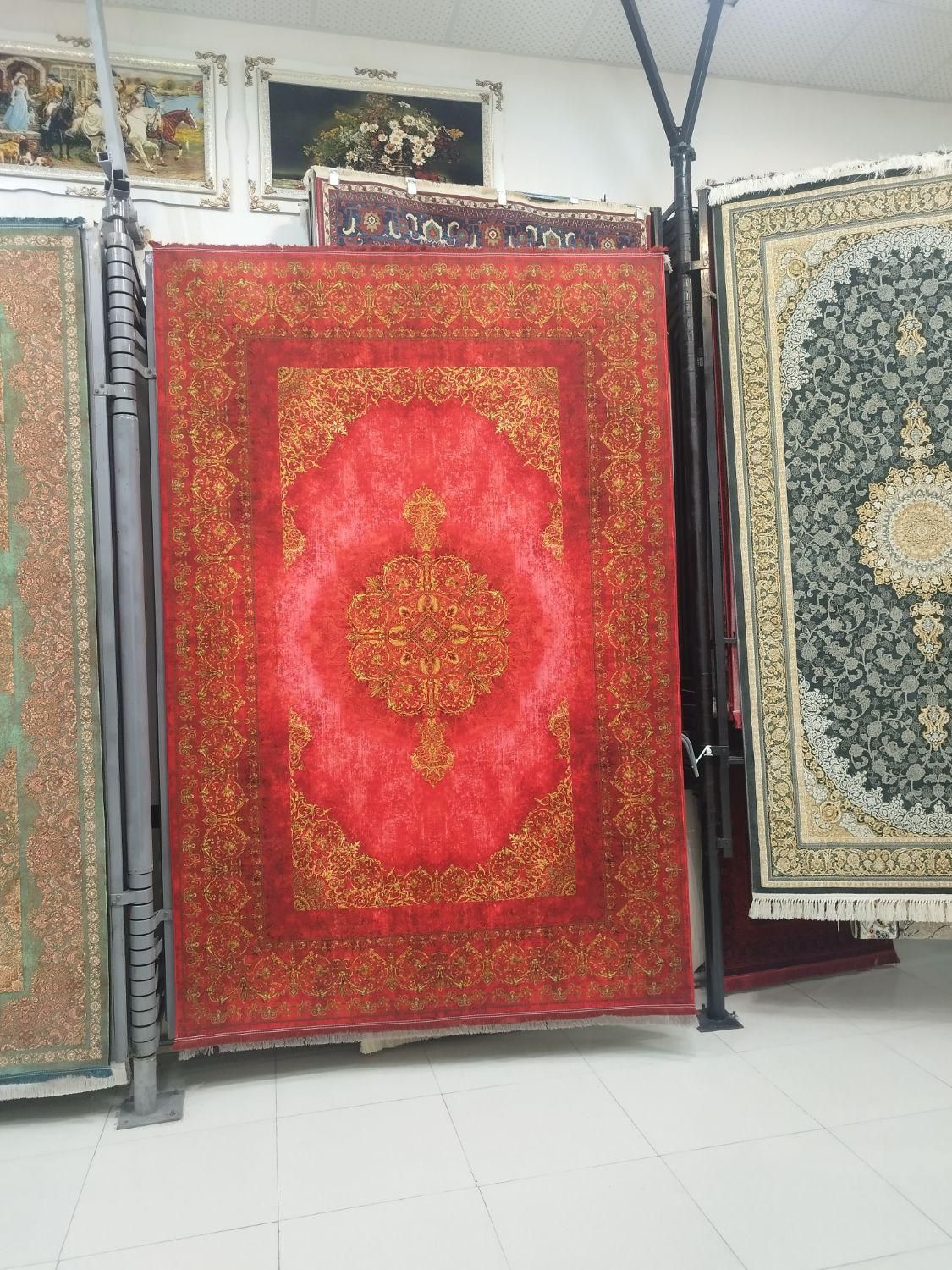 کلکسیون ابریشم قم 1200شانه با اقساط یک ساله|فرش|مشگین شهر, |دیوار