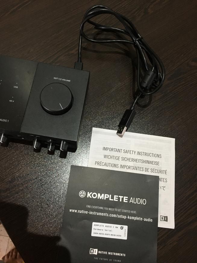کارت صدا  komplete audio 1|آلات موسیقی|تهران, طرشت|دیوار