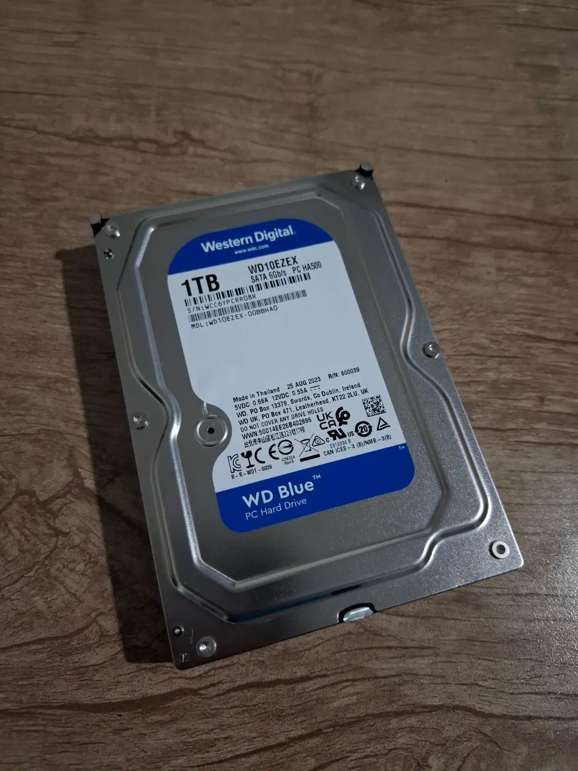 هارد 1 ترابایت وسترن دیجیتال WD|قطعات و لوازم جانبی رایانه|تهران, خاوران|دیوار