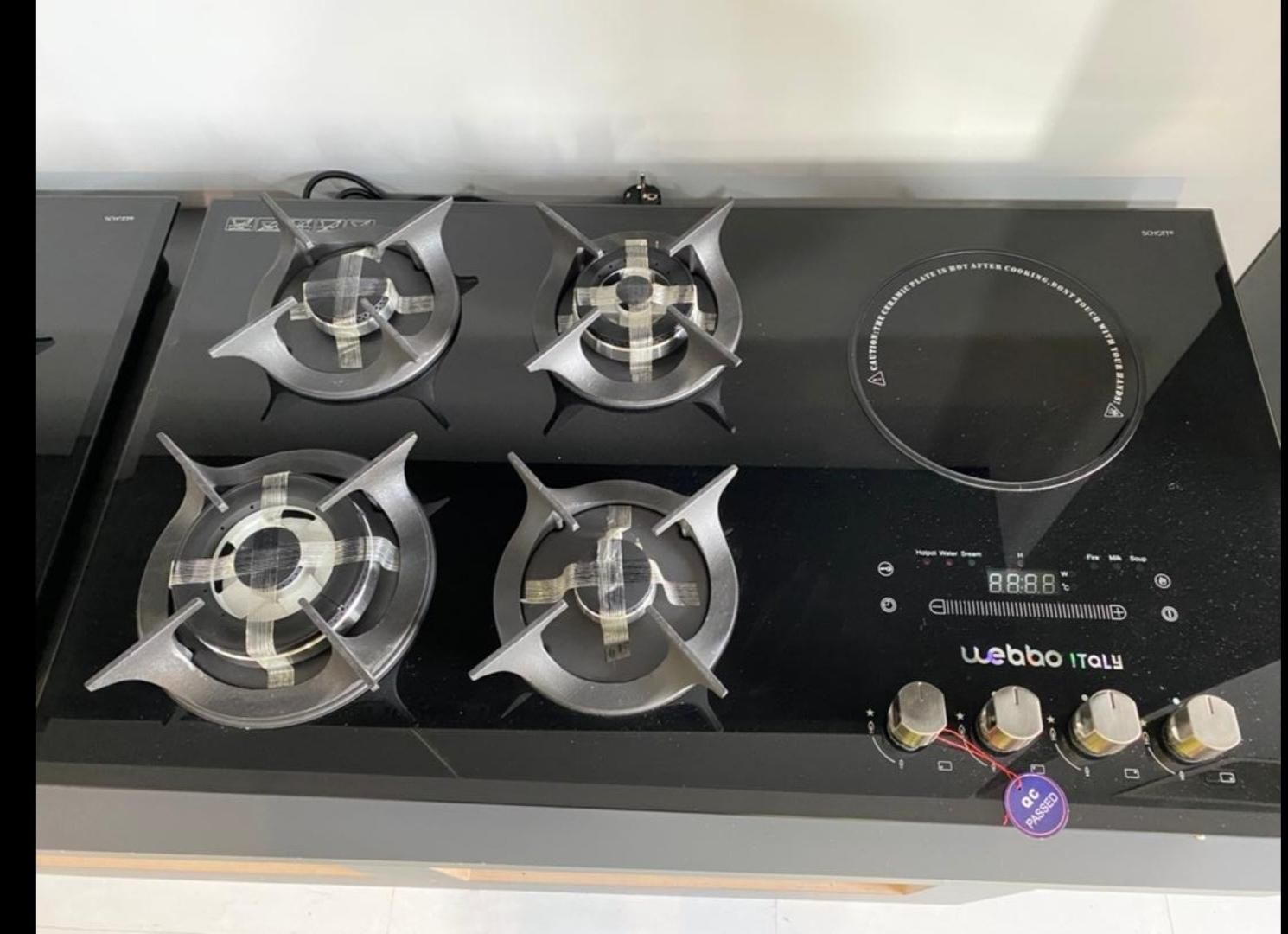 اجاق گاز صفحه سفید صابونی 264|اجاق گاز و لوازم برقی پخت‌وپز|شیراز, تندگویان|دیوار