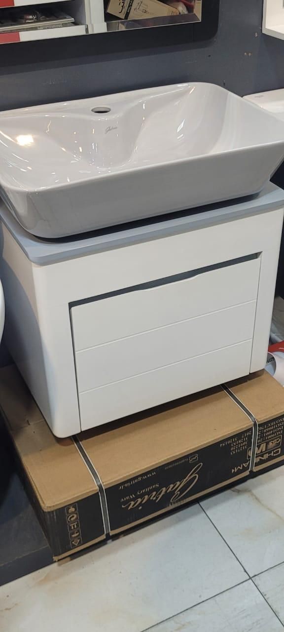 کابین روشویی ایلار سفید طوسی ۳۵×۵۰(رنگبندی دارد)|لوازم سرویس بهداشتی|رشت, باهنر|دیوار