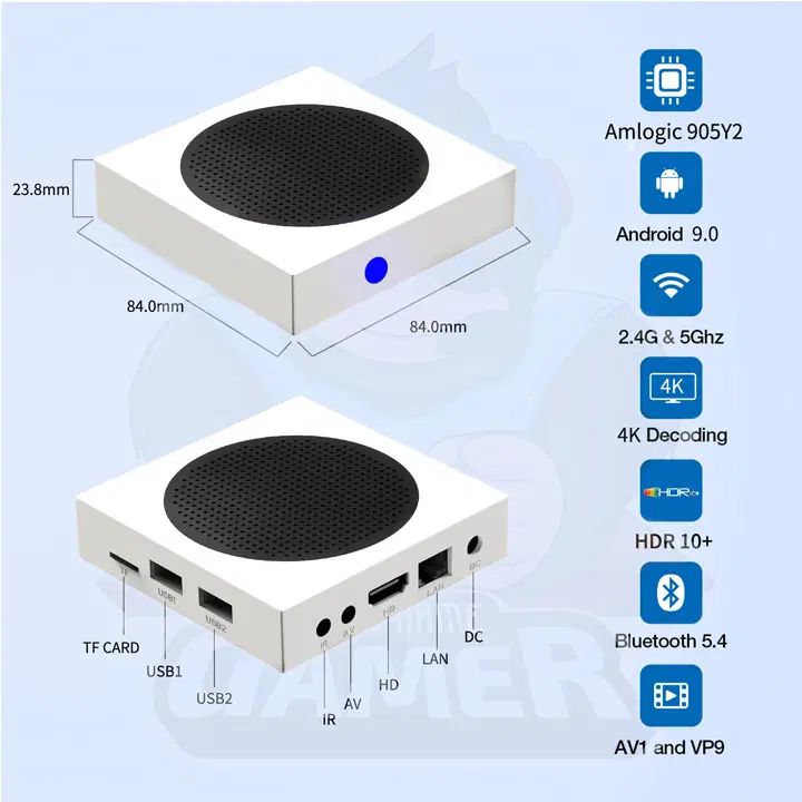 اندروید باکس و کنسول بازی گیم استیک مدل G8 سال2025|کنسول، بازی ویدئویی و آنلاین|تهران, فلسطین (میدان انقلاب)|دیوار