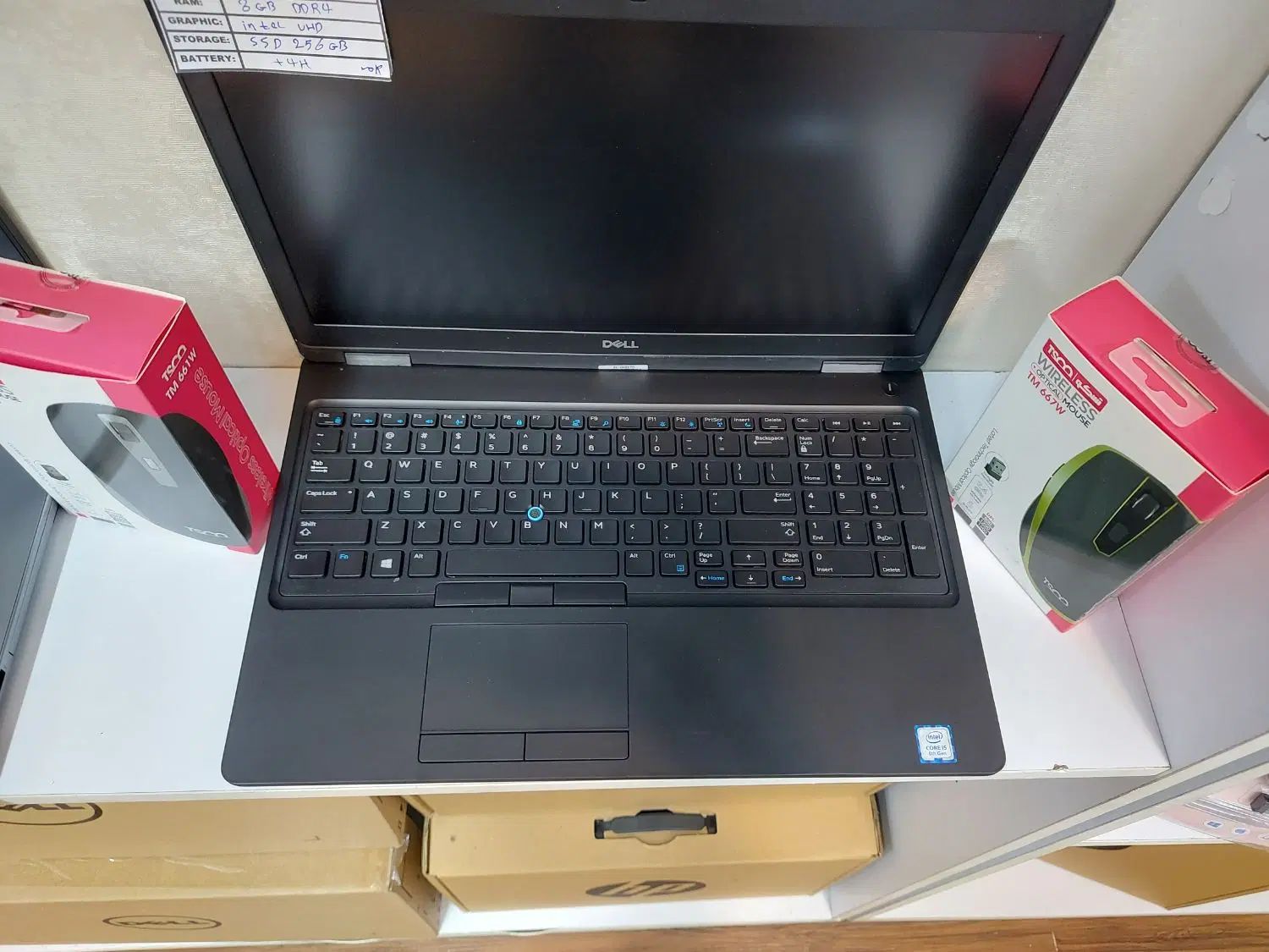 لپتاپcore i5نسل8رم16هاردssd  هشت‌هسته‌نوباکارتن|رایانه همراه|تهران, پونک|دیوار