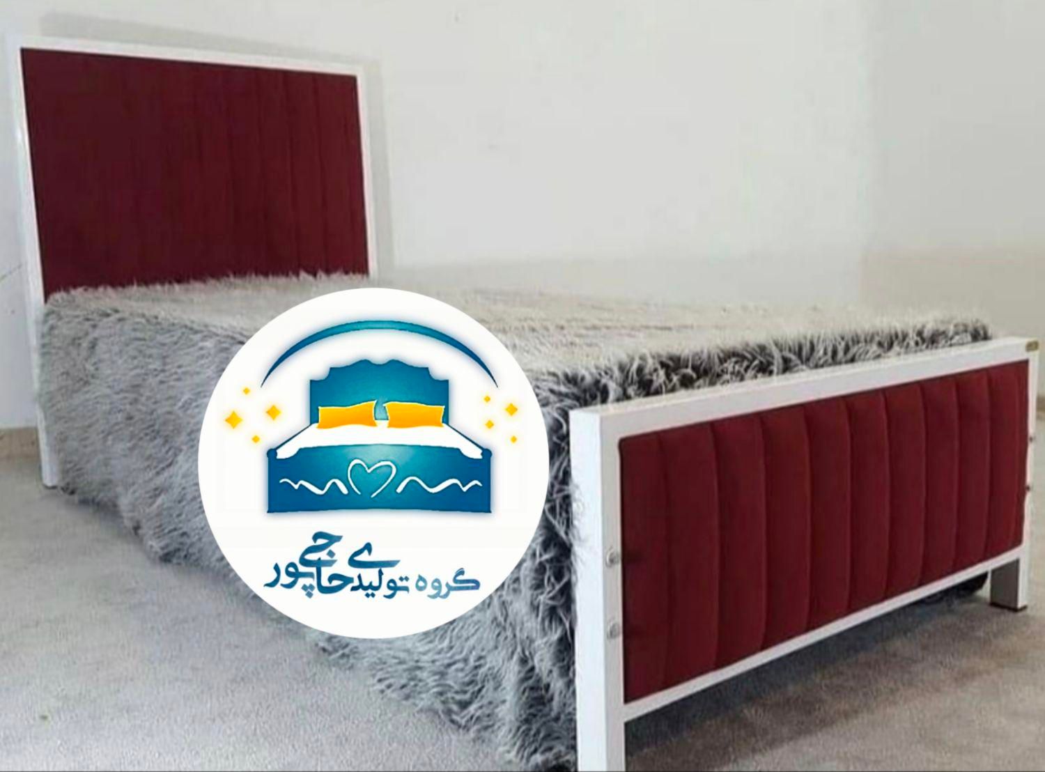 تخت خواب یک نفره حاجی پور(تختخواب۱یکنفره)تشک مهوین|تخت و سرویس خواب|مشهد, حسینآباد|دیوار