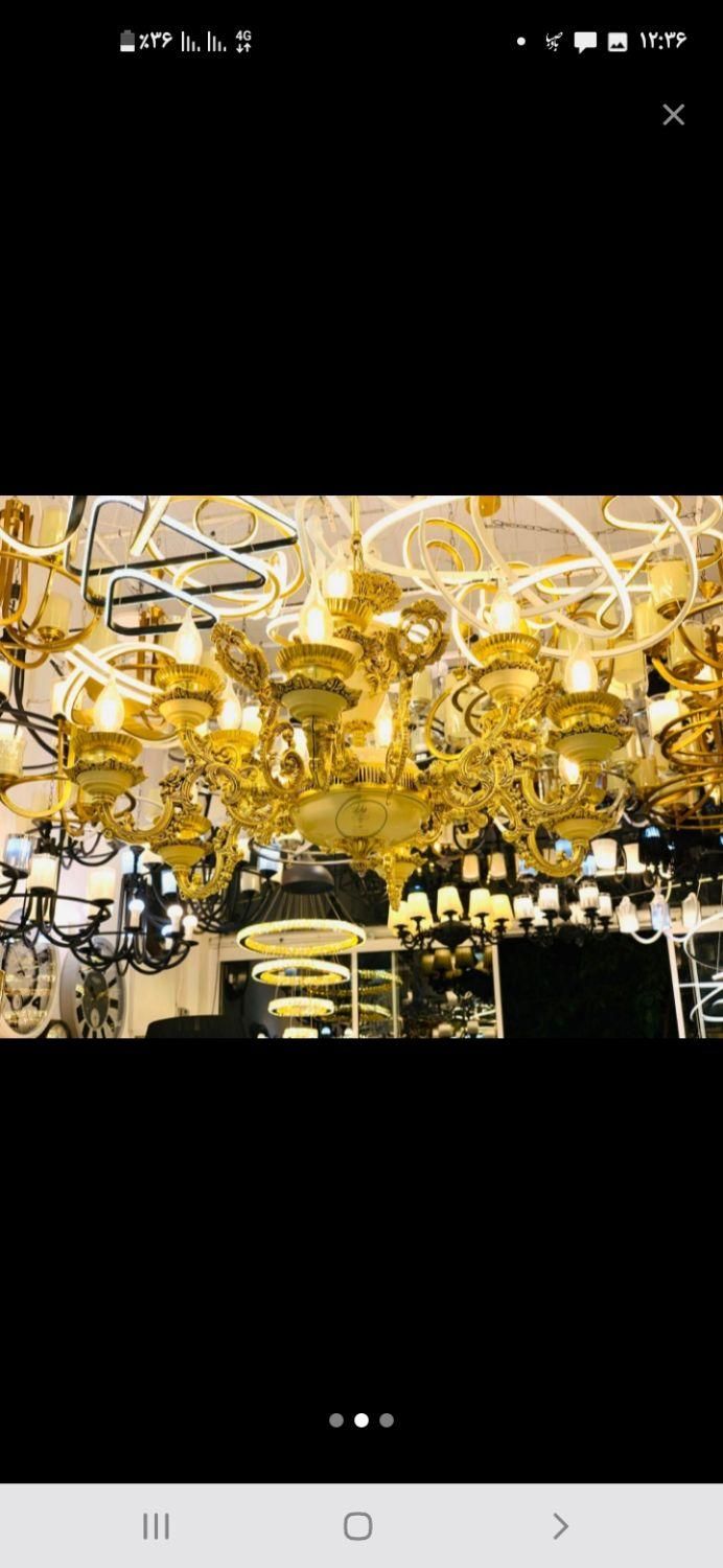 فروش نصب لوستر مهتابی هالوژن|لوستر و چراغ آویز|گلبهار, شهر جدید گلبهار|دیوار