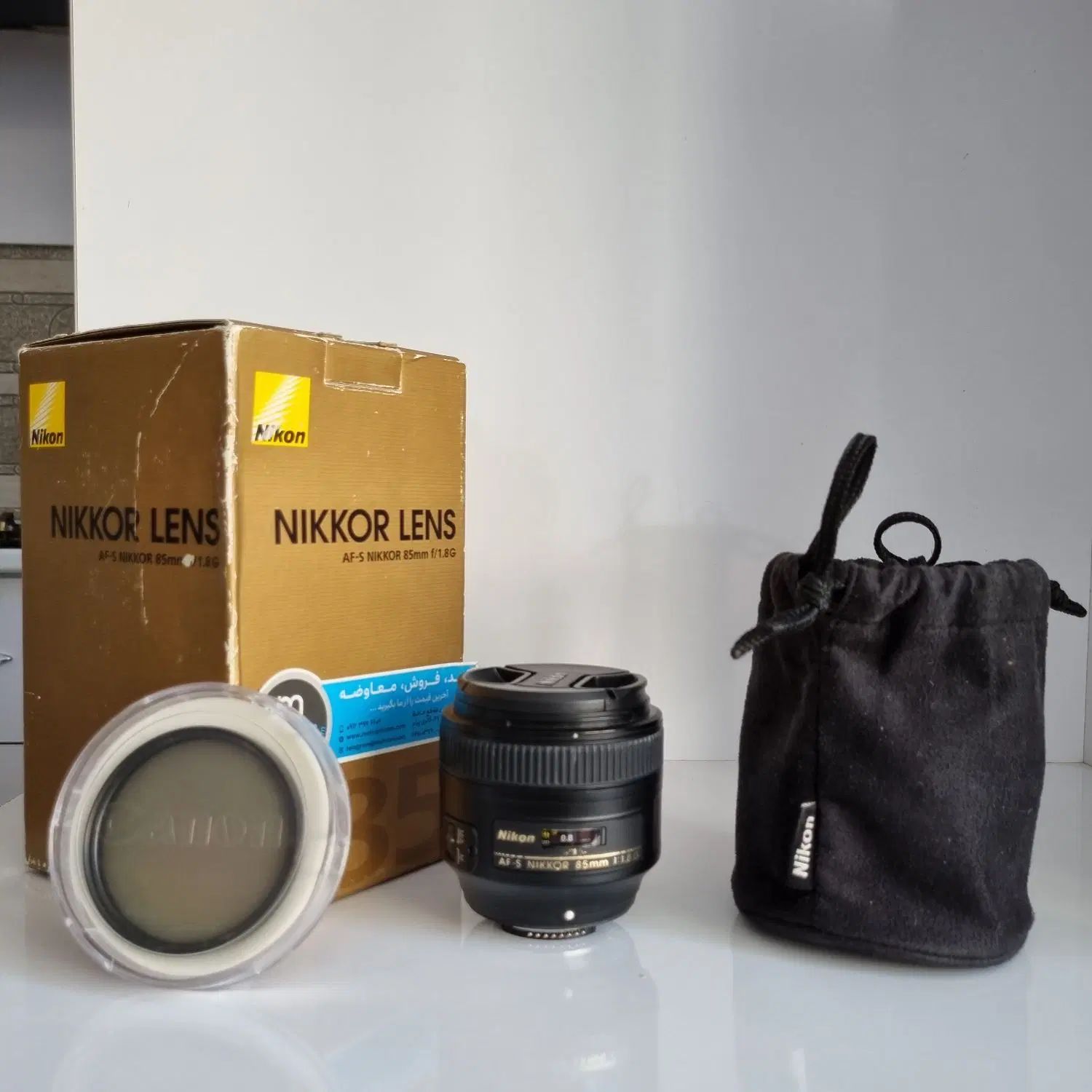 لنز nikon . 85mm f1.8|دوربین عکاسی و فیلم‌برداری|کرمانشاه, |دیوار