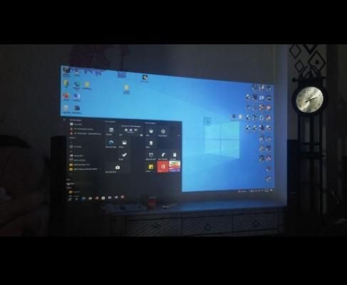 پروژکتور نوع rca|تلویزیون و پروژکتور|تبریز, |دیوار