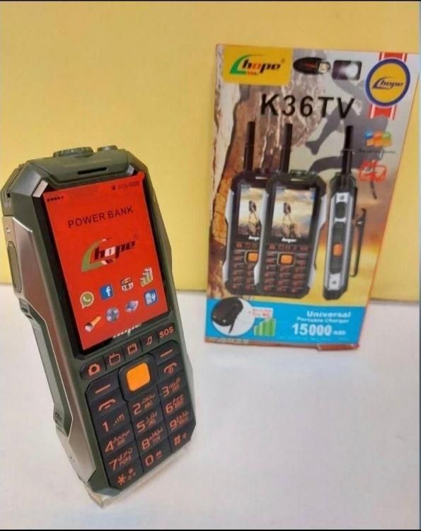 گوشی هوپ سه سیم کارته k36 آک و پلمپ شده|موبایل|قم, دروازه ری|دیوار