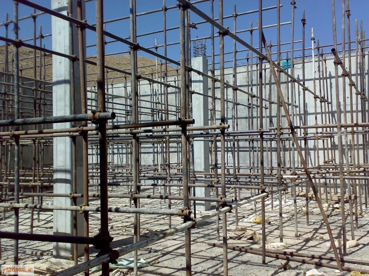 داربست فلزی سپیدار|خدمات پیشه و مهارت|اندیشه, |دیوار