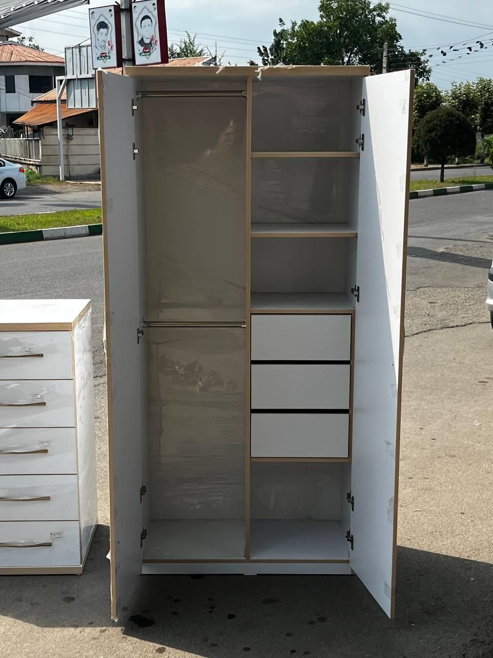 انواع کابینت و کمد|جاکفشی، کمد، دراور|صومعه‌سرا, |دیوار