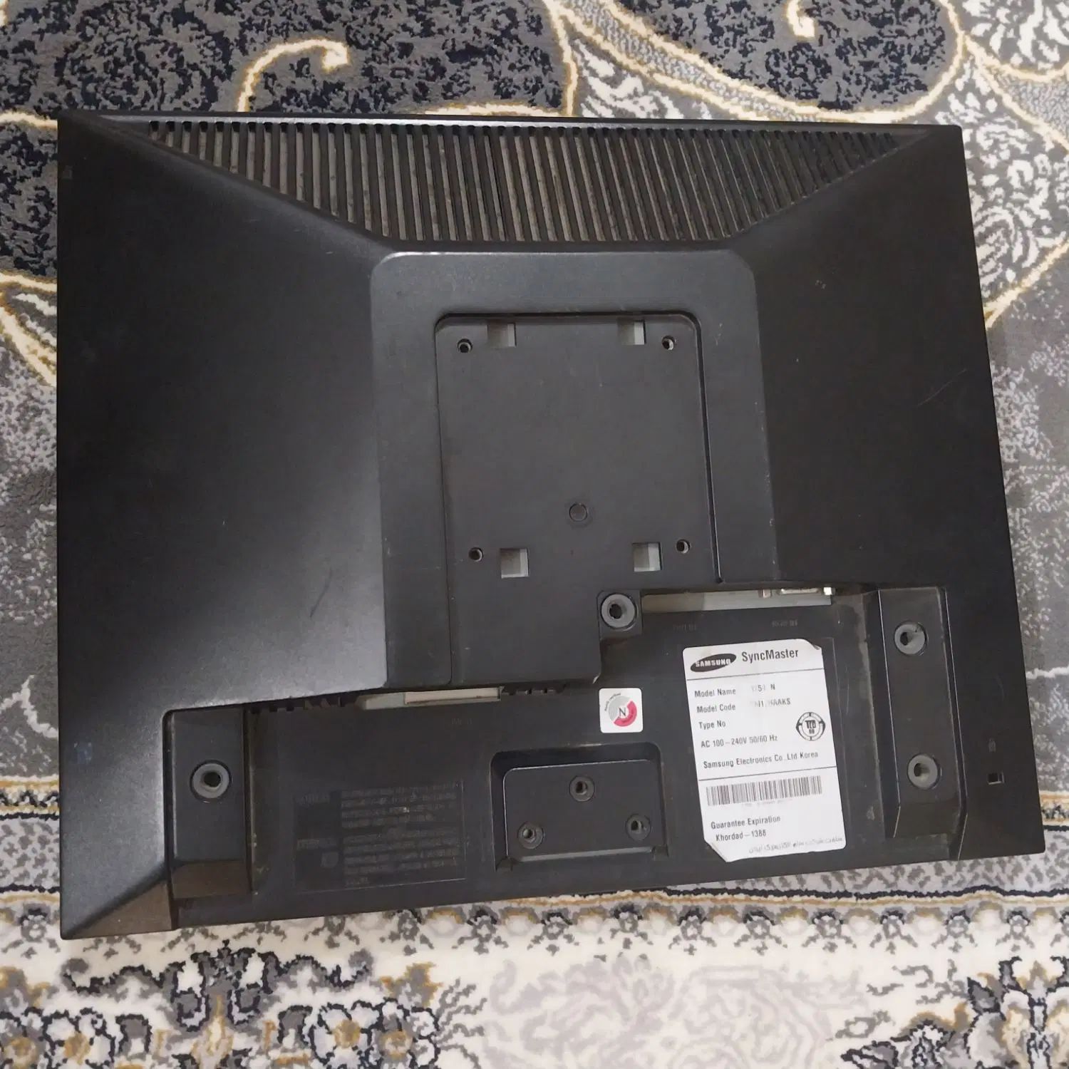 مانیتور Samsung n1750|قطعات و لوازم جانبی رایانه|تهران, جوادیه تهرانپارس|دیوار
