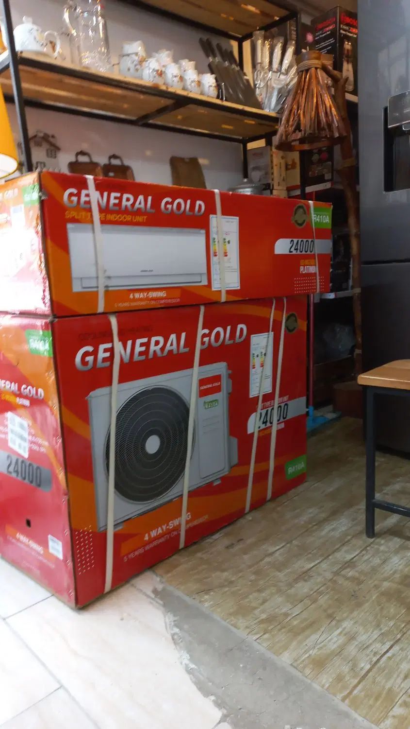 کولر گازی جنرال گلد موتور سنگین|کولر گازی و فن‌کوئل|گرمدره, |دیوار