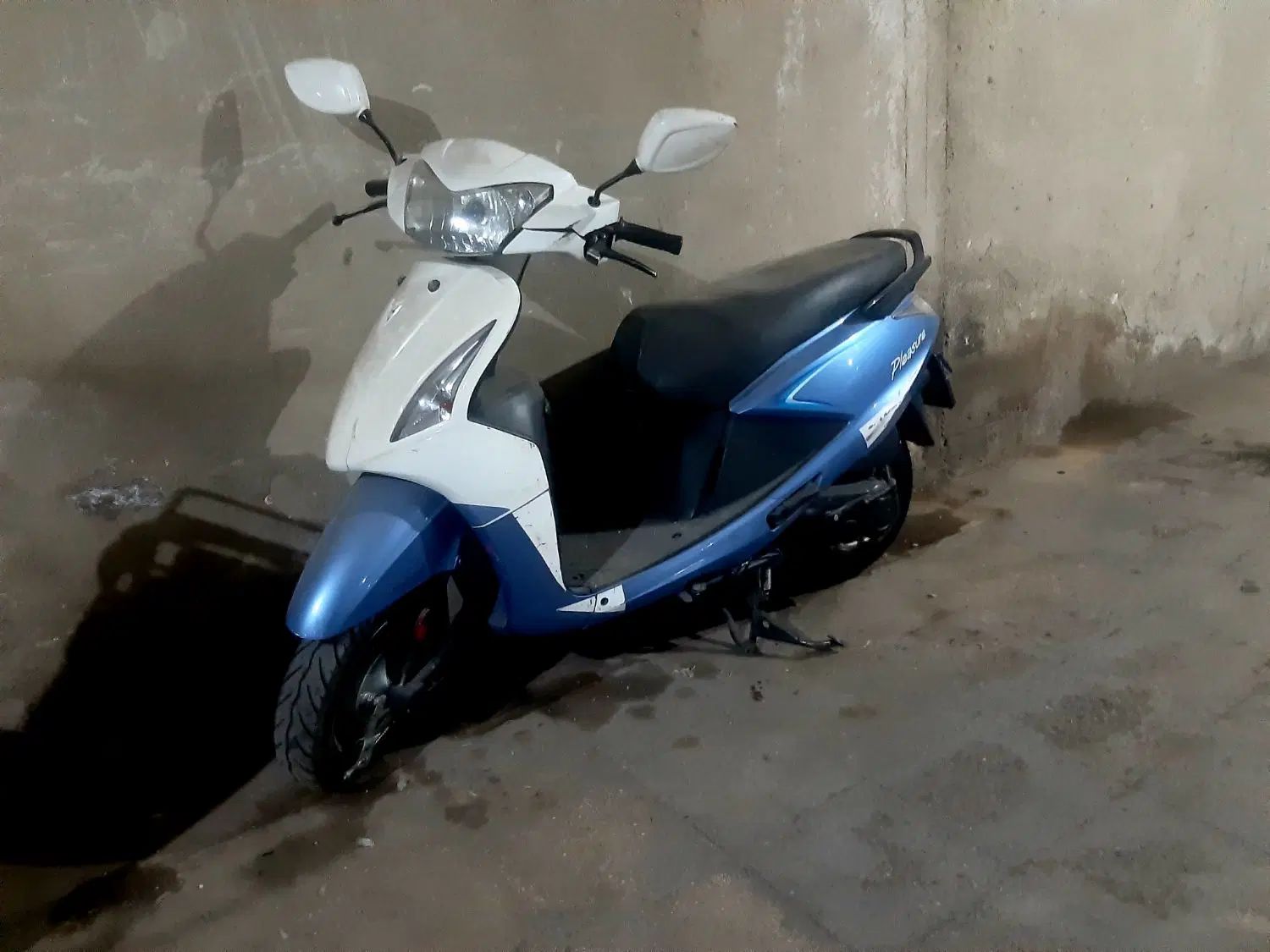 هیرو پلیژر110 ccمدل95رنگ سفید ابی سلامت|موتورسیکلت|تهران, شهرک رضویه|دیوار