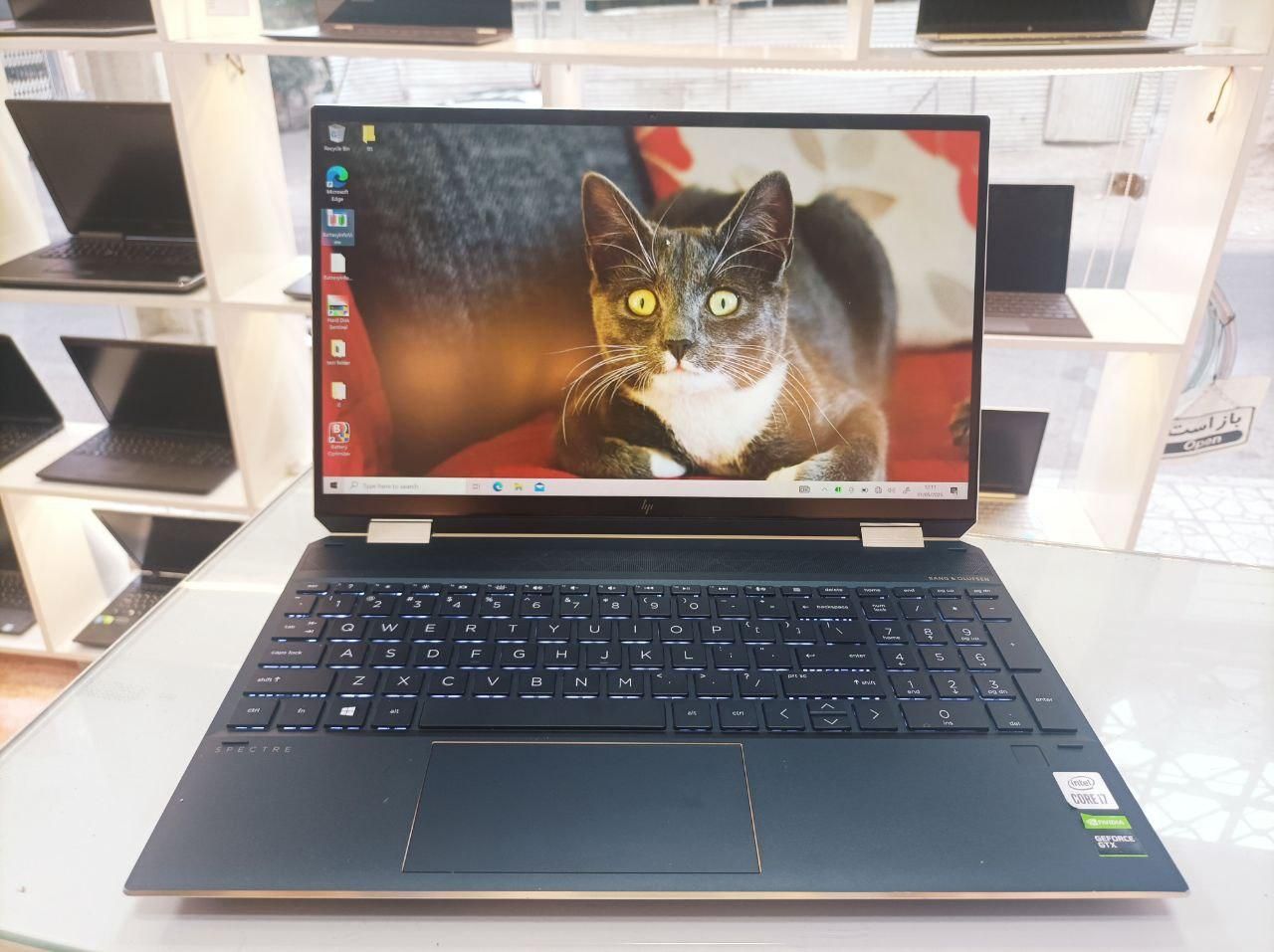 لپ تاپ لمسی تاشو hp spectre x360    فروش اقساطی|رایانه همراه|سمنان, |دیوار