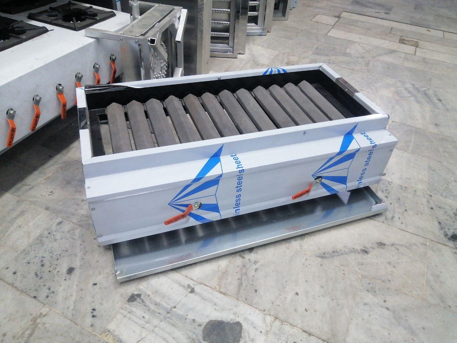 منقل گازی 35×80 کباب پز گازی 2شیر|اجاق گاز و لوازم برقی پختوپز|مشهد, امیر|دیوار