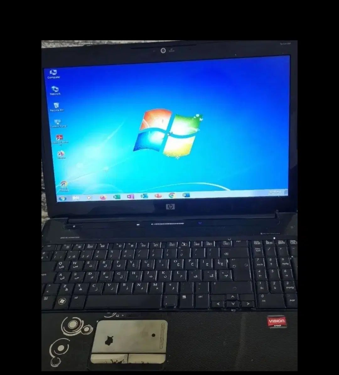 لب تاپ hp pavilion dv6|رایانه همراه|تهران, ده‌ونک|دیوار