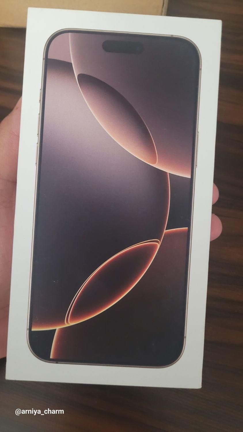 اپل iPhone 16 Pro Max با حافظهٔ ۲۵۶ گیگابایت|موبایل|کرج, مصباح|دیوار