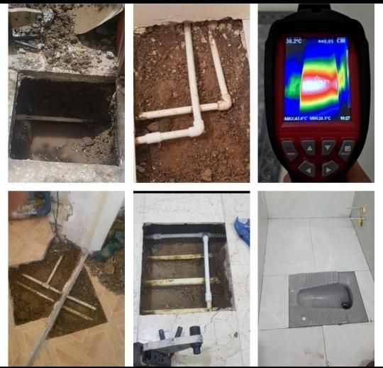 نشت یابی لوله بازکنی رفع نم نمیابی نشتیابی نقطه ای|خدمات پیشه و مهارت|محمدیه-قزوین, |دیوار