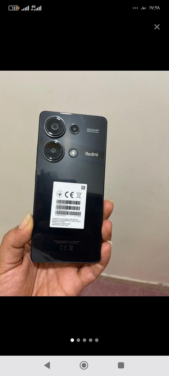 شیائومی Redmi Note 13 Pro با حافظهٔ ۲۵۶ گیگابایت|موبایل|رشت, دیانتی|دیوار