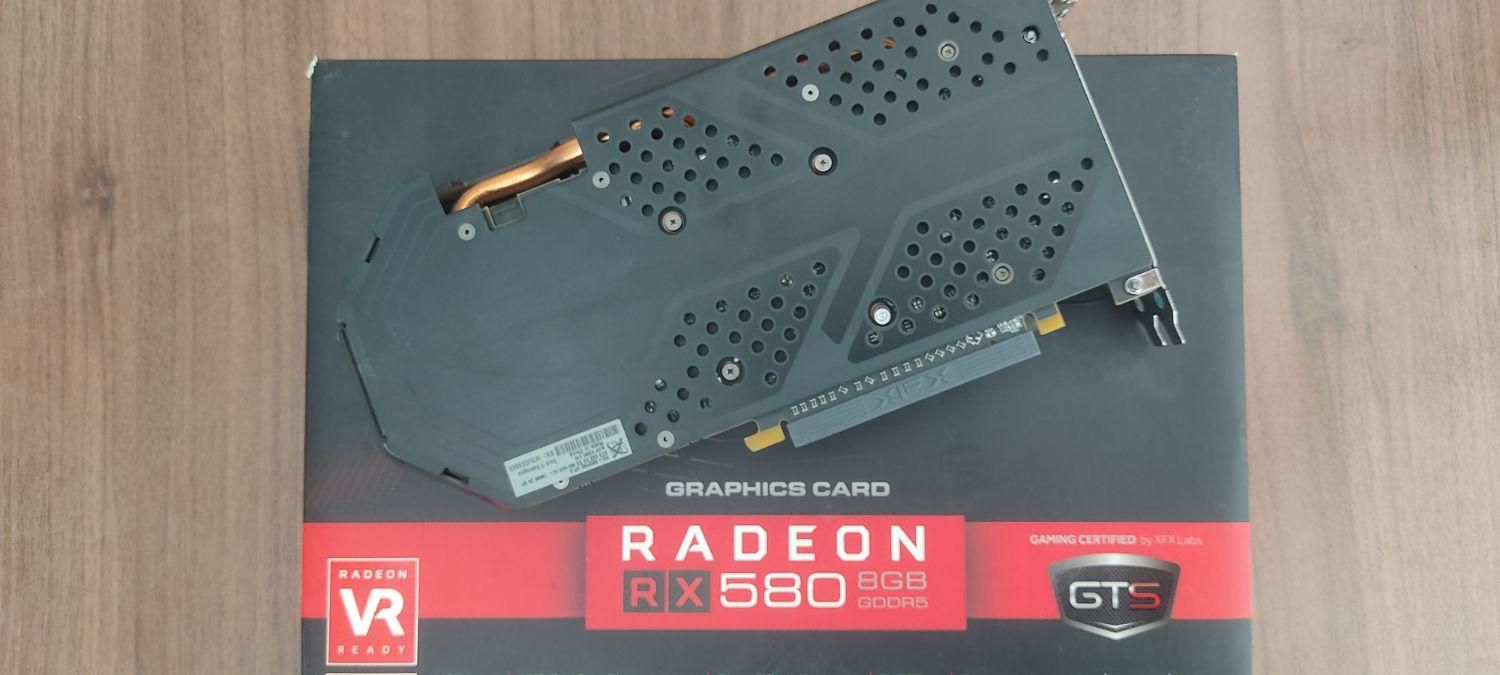کارت گرافیک Rx580 xfx 8gb با پیچ پلمپ|قطعات و لوازم جانبی رایانه|کرج, کرج نو|دیوار