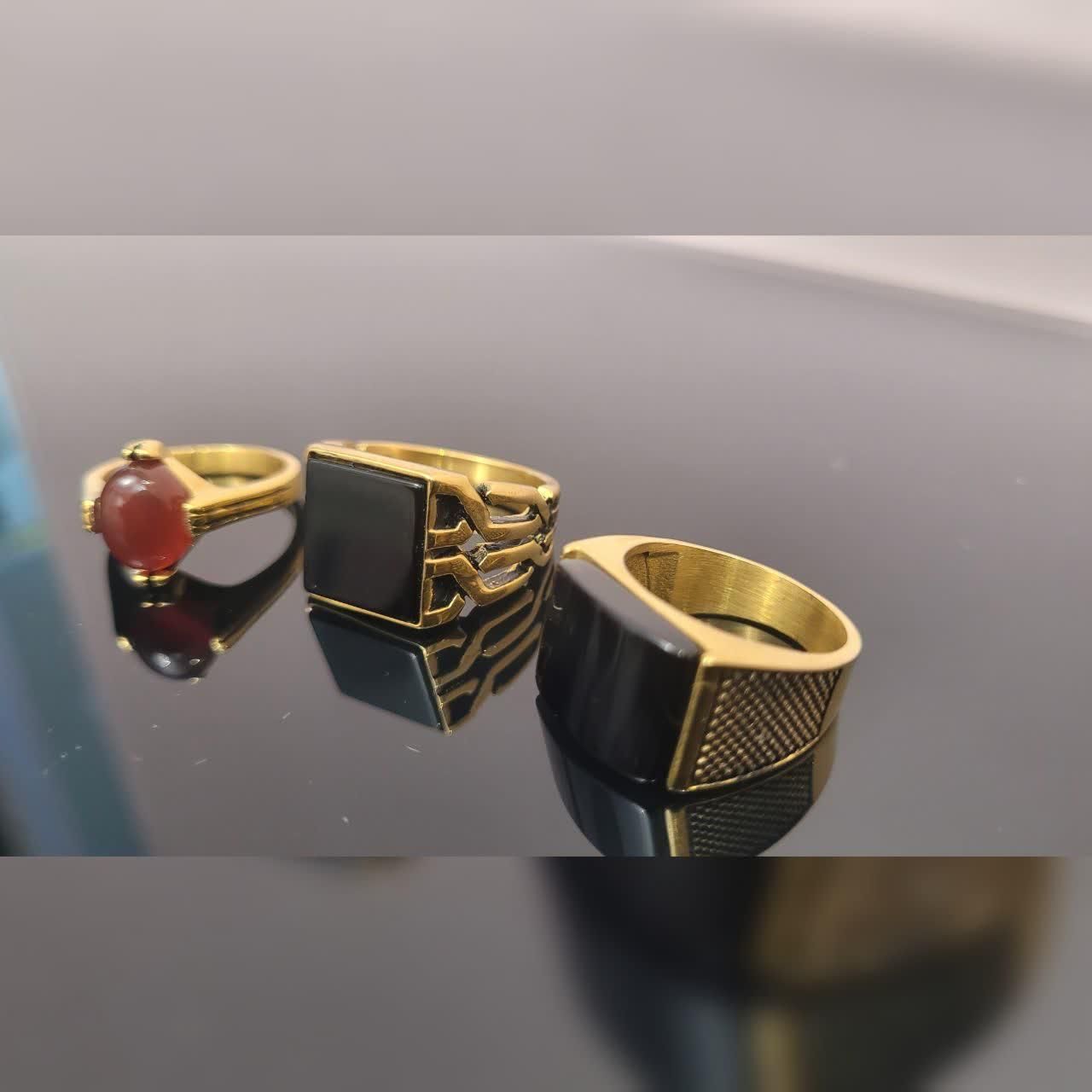 انگشتر مردانه . سنگ اونیکس|بدلیجات|تهران, خاوران|دیوار