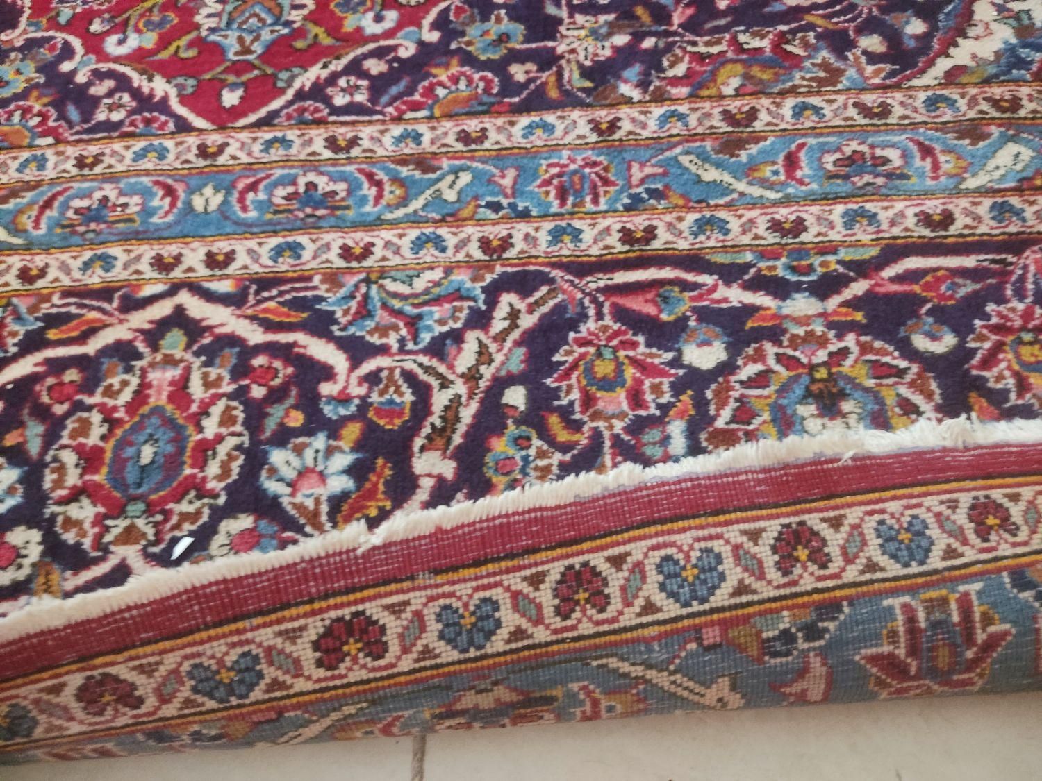 فرش ۱۲ متری دست‌باف کاشان|فرش|کرمانشاه, |دیوار