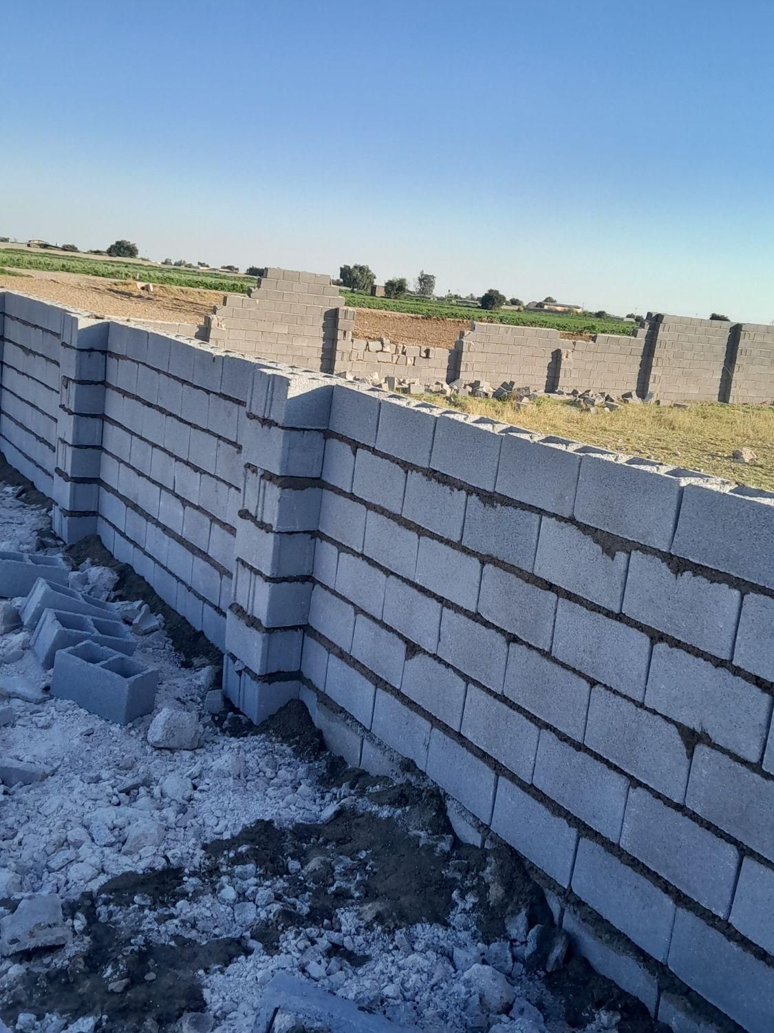 بنا دیواربلوکی باغ ویلا استخر|خدمات پیشه و مهارت|دزفول, |دیوار