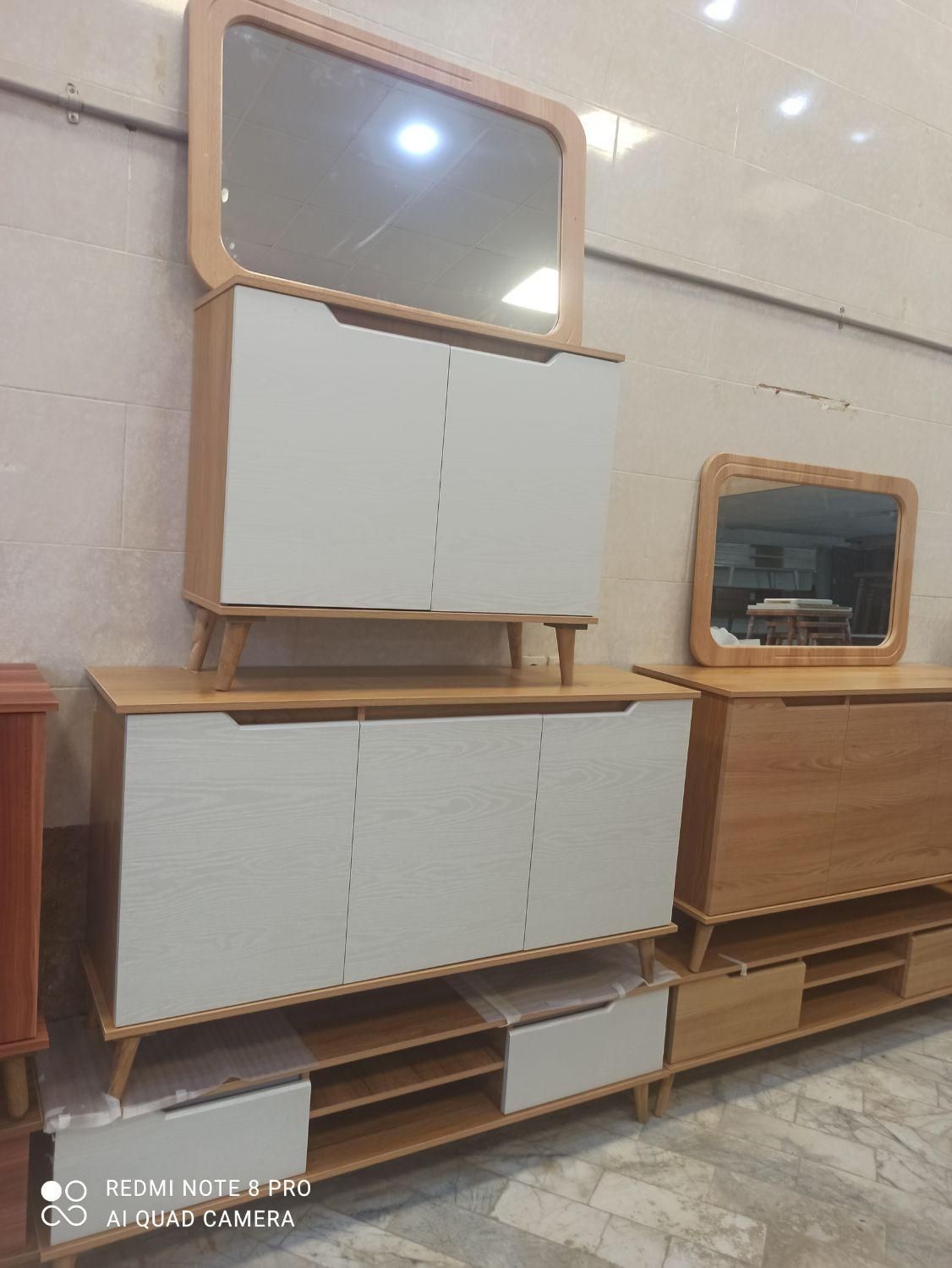 آینه کنسول|بوفه، ویترین، کنسول|شیراز, شهرک گلها|دیوار