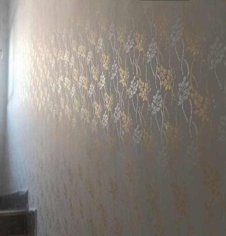 نقاشی ساختمان طرح کاغذدیواری|خدمات پیشه و مهارت|آستانه اشرفیه, |دیوار