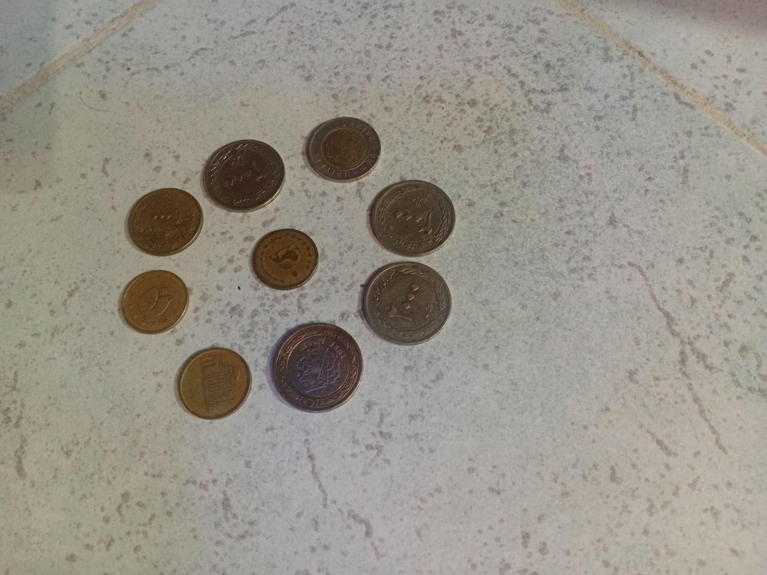 سکه قدیمی|کلکسیون سکه، تمبر، اسکناس|رشت, حومه رشت|دیوار