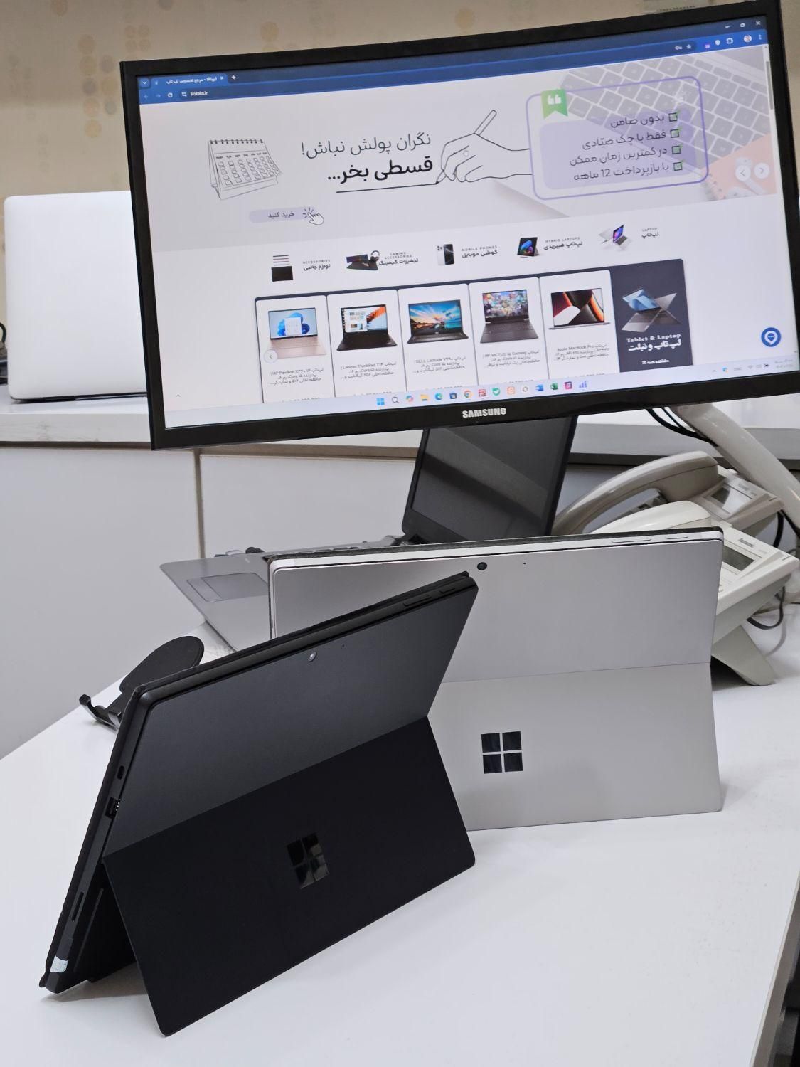 Micrsoft Surface Pro7 Plus اقساطی بازنشستگی...|رایانه همراه|تهران, میدان ولیعصر|دیوار